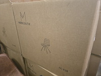 2x eetkamerstoel yiri yellow velvet - afbeelding 7 van  7