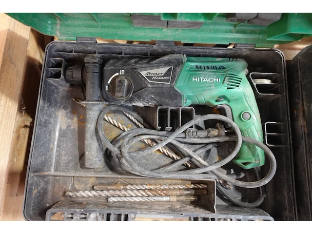 2x elek klopboormachine hitachi - afbeelding 3 van  3