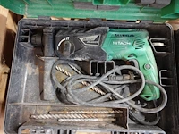 2x elek klopboormachine hitachi - afbeelding 3 van  3