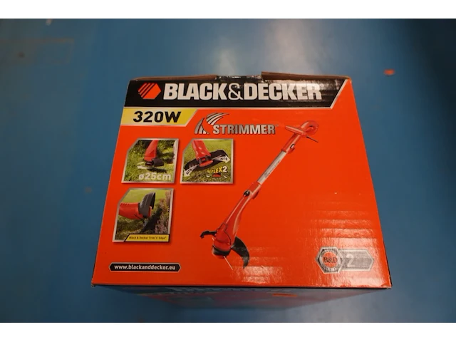 2x elektrische grastrimmer black & decker - afbeelding 2 van  3