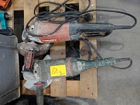 2x elektrische haakse slijper - afbeelding 1 van  3