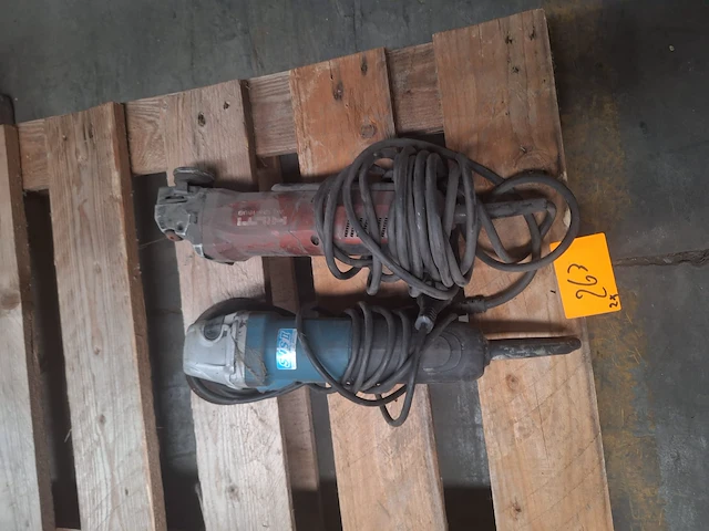 2x elektrische haakse slijper - afbeelding 1 van  1