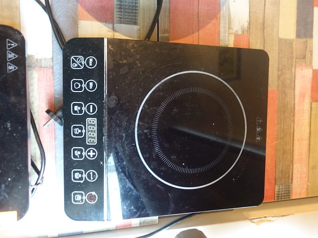 2x elektrische inductieplaat quigg - afbeelding 3 van  4