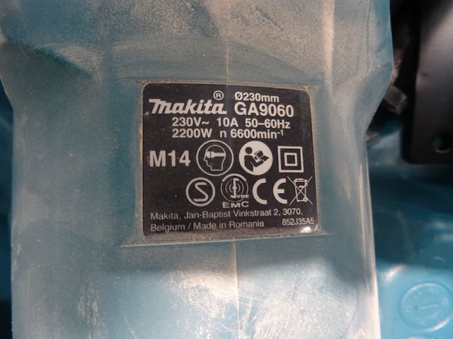 2x elektrische slijpmachine makita - afbeelding 5 van  5