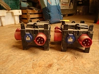 2x elektrische verdeeldoos pce - afbeelding 1 van  4