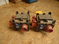 2x elektrische verdeeldoos pce - afbeelding 2 van  4