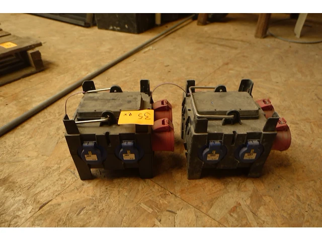 2x elektrische verdeeldoos pce - afbeelding 3 van  4