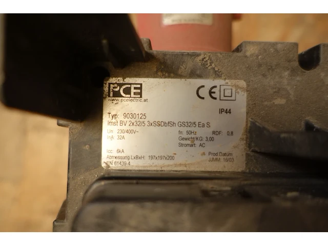 2x elektrische verdeeldoos pce - afbeelding 4 van  4