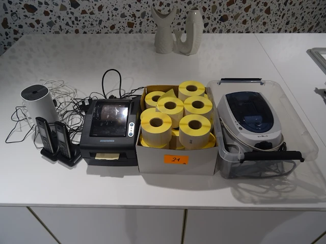 2x etiketprinter - afbeelding 1 van  6