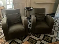 2x fauteuil
