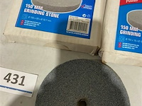 2x ferm slijpsteen 150mm k36 - afbeelding 3 van  3