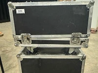 2x flightcase met verlichting - afbeelding 1 van  5