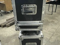 2x flightcase met verlichting - afbeelding 3 van  5