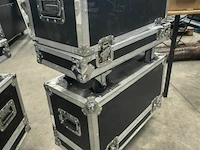 2x flightcase met verlichting - afbeelding 4 van  5