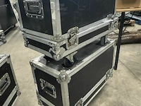 2x flightcase met verlichting - afbeelding 5 van  5