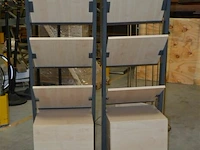 2x folderrek met kast - afbeelding 3 van  3