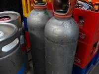 2x gasfles co2 - afbeelding 1 van  6