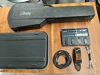 2x gitaarkoffer + boss be-5 + diversen - afbeelding 12 van  18