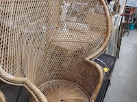 2x grote stoelen in rotan - afbeelding 2 van  2