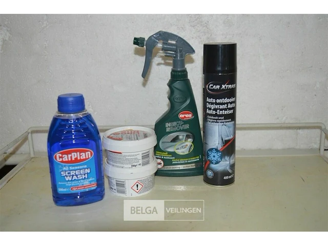 2x gum gum uitlaatafdichting, 1x screen wash 200ml, 1x autoshampoo - afbeelding 1 van  5