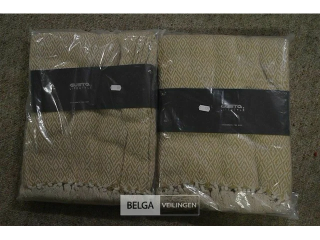 2x gusta lifestyle fleece 125x150cm - afbeelding 1 van  4