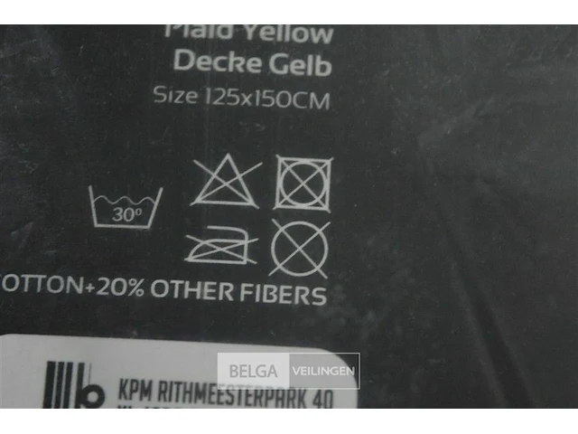 2x gusta lifestyle fleece 125x150cm - afbeelding 3 van  4