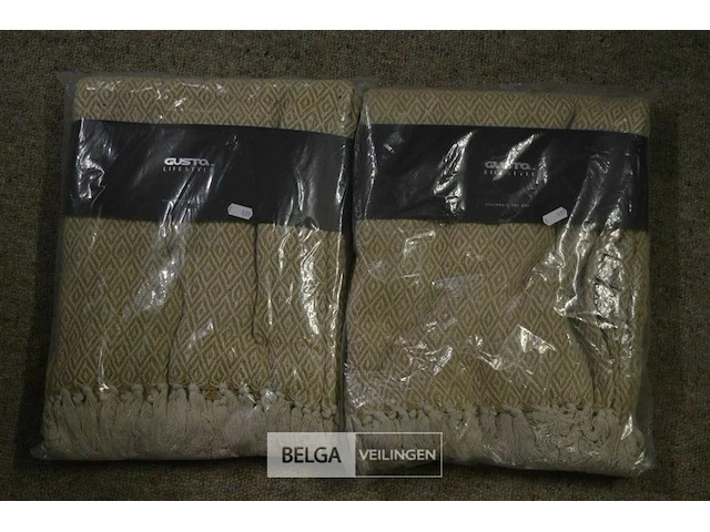 2x gusta lifestyle fleece 125x150cm - afbeelding 1 van  4