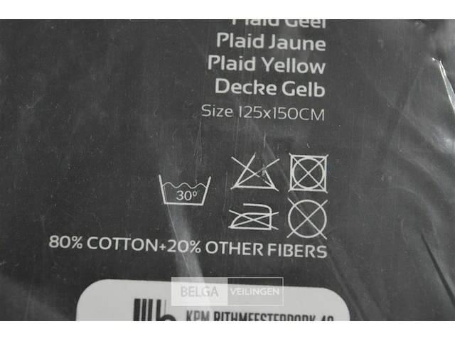 2x gusta lifestyle fleece 125x150cm - afbeelding 3 van  4