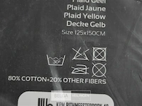 2x gusta lifestyle fleece 125x150cm - afbeelding 3 van  4