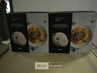 2x gusta pasta borden set