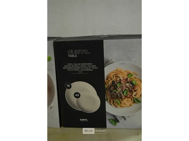 2x gusta pasta borden set - afbeelding 4 van  4