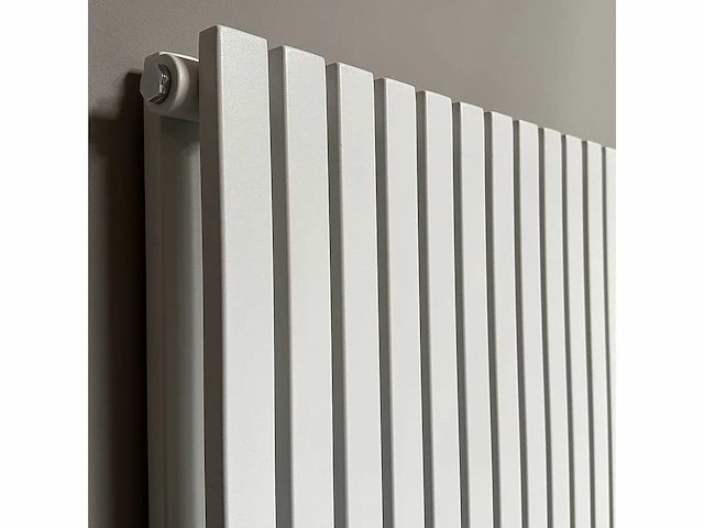 2x h1800xb500 dubbele design radiator vero mat wit - afbeelding 3 van  4