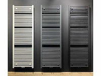 2x h1800xb600 elektrische handdoekradiator linteo power mat zwart - afbeelding 6 van  6