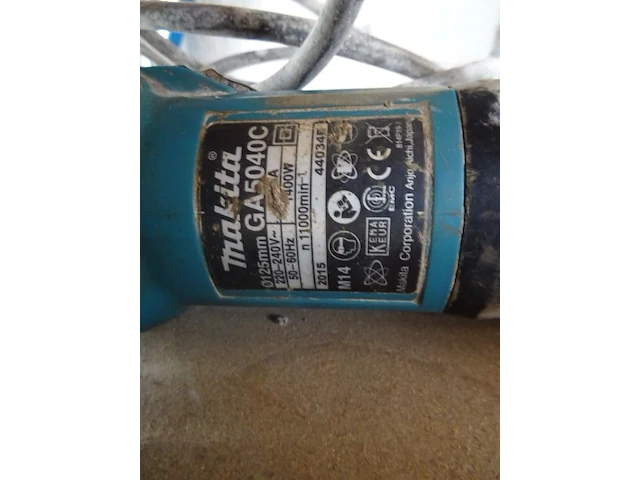 2x haakse slijper makita - afbeelding 4 van  4