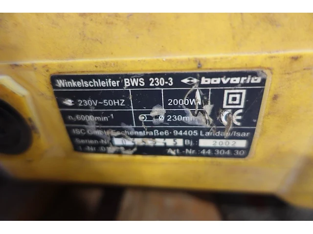 2x haakse slijper powerplus - afbeelding 3 van  3