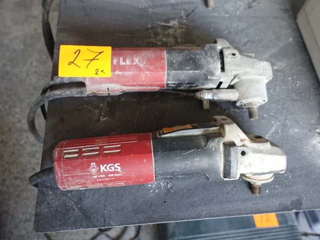 2x haakse slijper - afbeelding 1 van  4