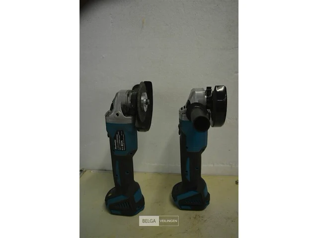 2x haakse slijpmachine zonder batterij - afbeelding 4 van  5
