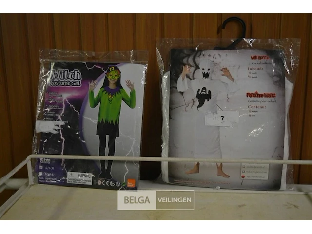 2x hallloween pak kids m en s - afbeelding 1 van  3