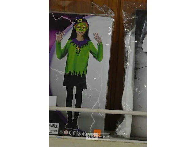 2x hallloween pak kids m en s - afbeelding 2 van  3