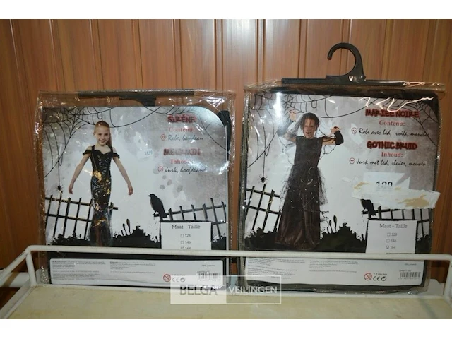2x halloween pak kids mt 164 - afbeelding 1 van  4