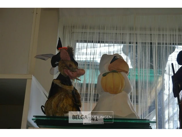2x halloweenbeeldjes - afbeelding 1 van  1