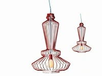 2x hanglamp dl rood - afbeelding 1 van  1