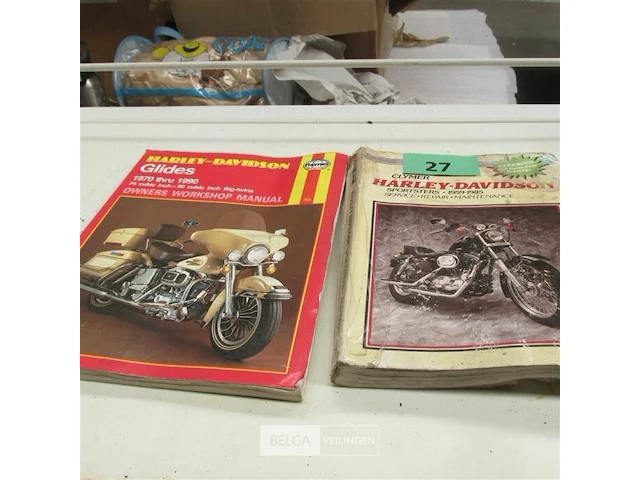 2x harley-davidson boeken - afbeelding 1 van  3