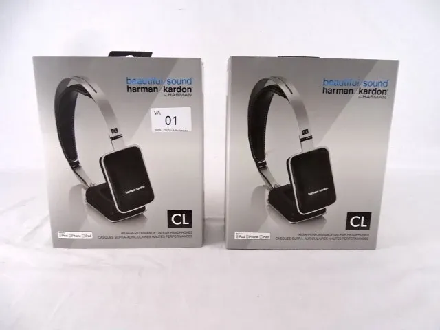 2x harman kardon koptelefoon - afbeelding 1 van  3