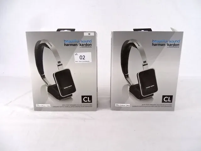 2x harman kardon koptelefoon - afbeelding 1 van  3