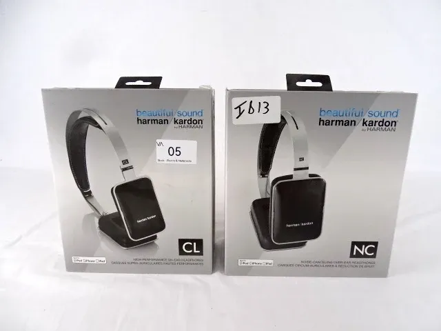 2x harman kardon koptelefoon - afbeelding 1 van  3