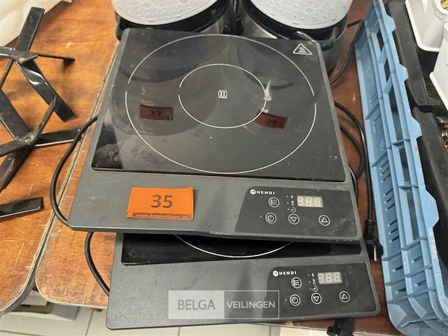 2x hendi elektrische kookplaat 220v - afbeelding 3 van  3