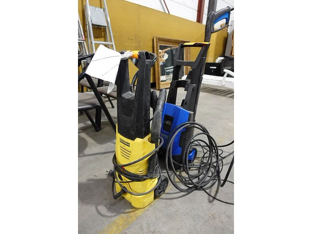2x hogedrukreiniger karcher/nilfisk - afbeelding 1 van  4