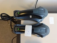 2x honeywell voyager 1202g-bf usb 1d barcode scanner - afbeelding 1 van  2