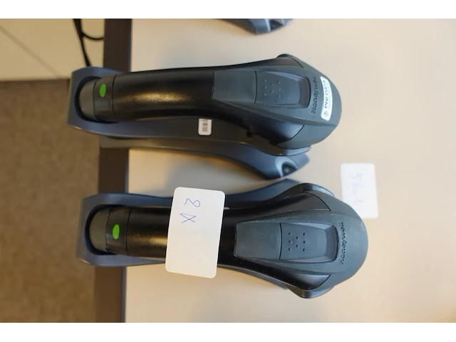 2x honeywell voyager 1202g-bf usb 1d barcode scanner - afbeelding 1 van  2